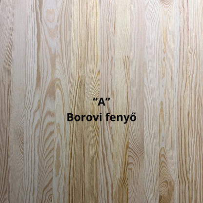 Táblásított borovi fenyő 32 mm vastag